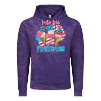 Cloud Purple taste like freedom 4th of july Vintage Hoodie - FaDigitalArtStudio