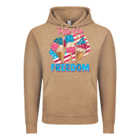Vintage Coffee taste like freedom 4th of july Vintage Hoodie - FaDigitalArtStudio