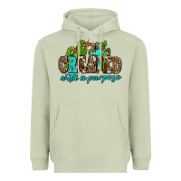 Matcha created with a purpose Heavyweight Hoodie - AdoDesignShop