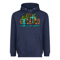 Navy created with a purpose Heavyweight Hoodie - AdoDesignShop