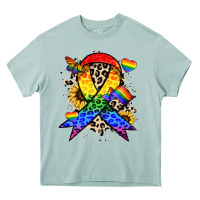 Pride Ribbon Heavy Core Tee | Teevron