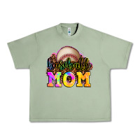 Oil Green baseball mom Urban Heavy Tee - OliviaCreatesArt