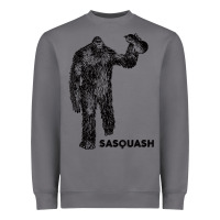 Storm cool unique sasquash sasquatch and squash bigfoot t shirt Heavyweight Sweatshirt - linhVisuals
