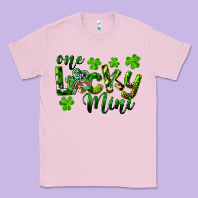 St. Patrick's Day One Lucky Mini Classic Tee Designed By Ranaportraitstore