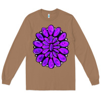 Toasted Coconut purple gemstone jewelny Long Sleeve Tee - RanaPortraitStore