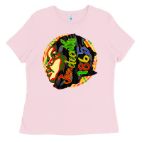 Bubblegum Pink juneteenth 1865 Ladies Tee - CowGirlArtShop