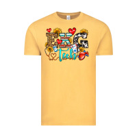 Vintage Mustard ekg tech Vintage Tee - OliviaCreatesArt