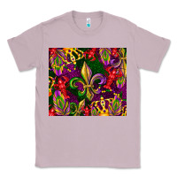 Lilac mardi gras Classic Tee - CowGirlArtShop