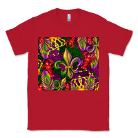 Red mardi gras Classic Tee - CowGirlArtShop
