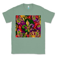 Sage mardi gras Classic Tee - CowGirlArtShop