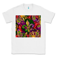 White mardi gras Classic Tee - CowGirlArtShop