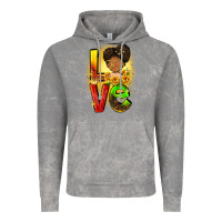 Cloud Rock Love Juneteenth Vintage Hoodie - FaDigitalArtStudio