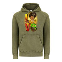 Vintage Olive Love Juneteenth Vintage Hoodie - FaDigitalArtStudio