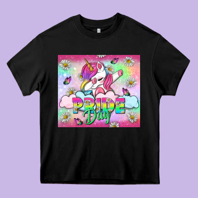 Pride Day Lgbtq+ Heavy Core Tee Designed By Nancycooperartshop