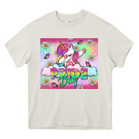 Cream Pride Day LGBTQ+ Heavy Core Tee - NancyCooperArtShop