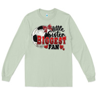 Matcha little sister biggest fan soccer Long Sleeve Tee - FaDigitalArtStudio