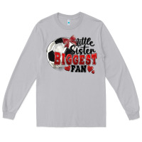 Moon Dust little sister biggest fan soccer Long Sleeve Tee - FaDigitalArtStudio