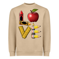 Mushroom love teacher Heavyweight Sweatshirt - BarkalooDesign