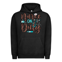 Pigment Black nurse on duty Urban Hoodie - JahusDesignShop
