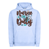 Pigment Grape Ice nurse on duty Urban Hoodie - JahusDesignShop