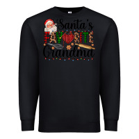 Black santa's favorite grandma Premium Sweatshirt - AdoDesignShop