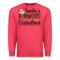 Cardinal santa's favorite grandma Premium Sweatshirt - AdoDesignShop