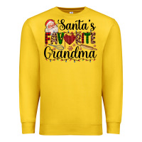 Lemon santa's favorite grandma Premium Sweatshirt - AdoDesignShop