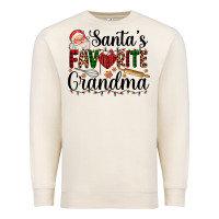 Sandshell santa's favorite grandma Premium Sweatshirt - AdoDesignShop