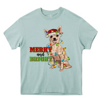 Arona merry and bright chihuahua Heavy Core Tee - RanaPortraitStore