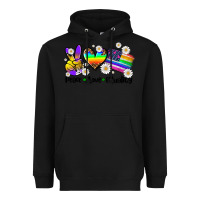 Black peace love  equality Heavyweight Hoodie - AdoDesignShop
