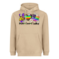 Mushroom peace love  equality Heavyweight Hoodie - AdoDesignShop