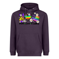 Plum peace love  equality Heavyweight Hoodie - AdoDesignShop