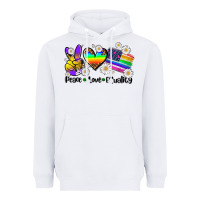 Peace Love  Equality Heavyweight Hoodie | Teevron