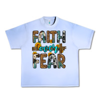 Grape Ice faith over fear Urban Heavy Tee - OliviaCreatesArt