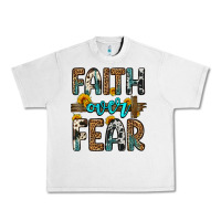 Lunar Rock faith over fear Urban Heavy Tee - OliviaCreatesArt