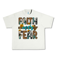 Pistachio faith over fear Urban Heavy Tee - OliviaCreatesArt