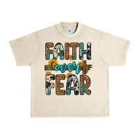 Sandshell faith over fear Urban Heavy Tee - OliviaCreatesArt