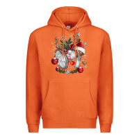 Carrot Merry Christmas Premium Hoodie - CowhideDigitalArt
