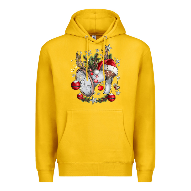 Merry Christmas Premium Hoodie by CowhideDigitalArt | Teevron