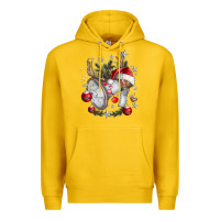 Lemon Merry Christmas Premium Hoodie - CowhideDigitalArt