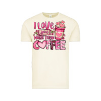 Vintage Arctic i love you more than coffee valentines day Vintage Tee - OliviaCreatesArt