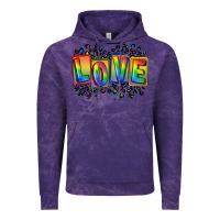 Cloud Purple Love pride Vintage Hoodie - FaDigitalArtStudio