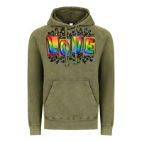 Vintage Olive Love pride Vintage Hoodie - FaDigitalArtStudio
