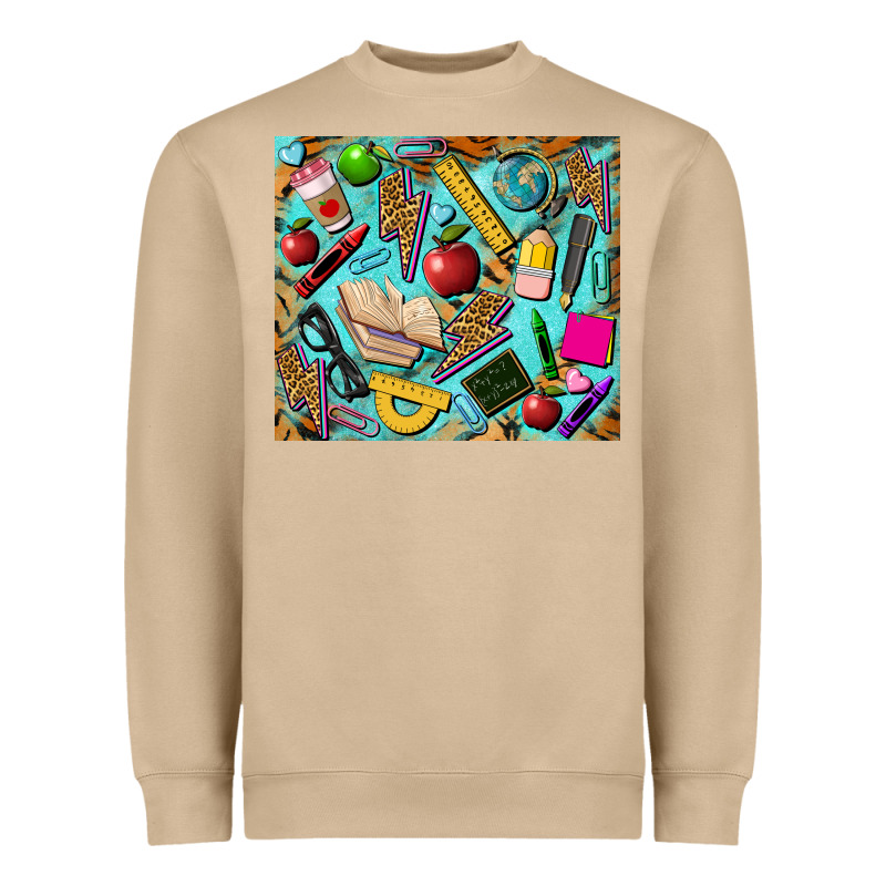 Teacher Tumbler Heavyweight Sweatshirt by BarkalooDesign | Teevron