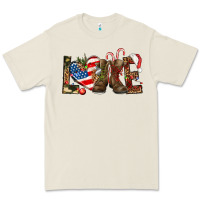 Army Christmas Love 4th Of July Premium Tee | Teevron