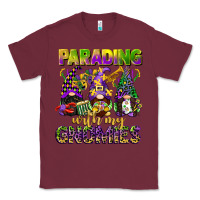 Burgundy parading with my gnomies mardi gras Classic Tee - CowGirlArtShop