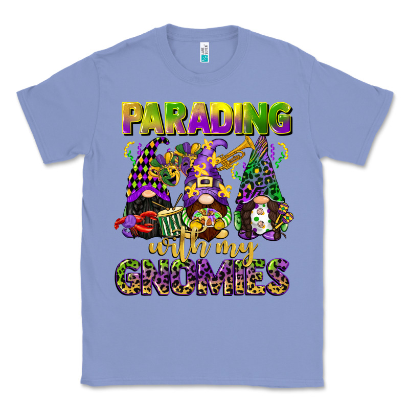 Parading With My Gnomies Mardi Gras Classic Tee by CowGirlArtShop | Teevron