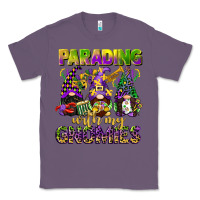 Lavender parading with my gnomies mardi gras Classic Tee - CowGirlArtShop