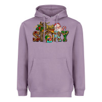 Lavender true story jesus and mary wıth santa Heavyweight Hoodie - AdoDesignShop