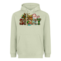 Matcha true story jesus and mary wıth santa Heavyweight Hoodie - AdoDesignShop